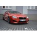 Накладки сплиттеры на пороги на BMW M6 F06 Gran Coupe